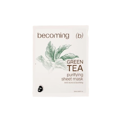 becoming Green Tea Purifying Sheet Mask