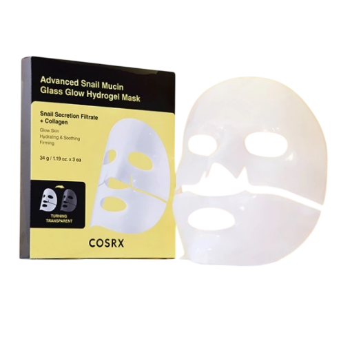 Advanced Snail Mucin Glass Glow Hydrogel Masker 1