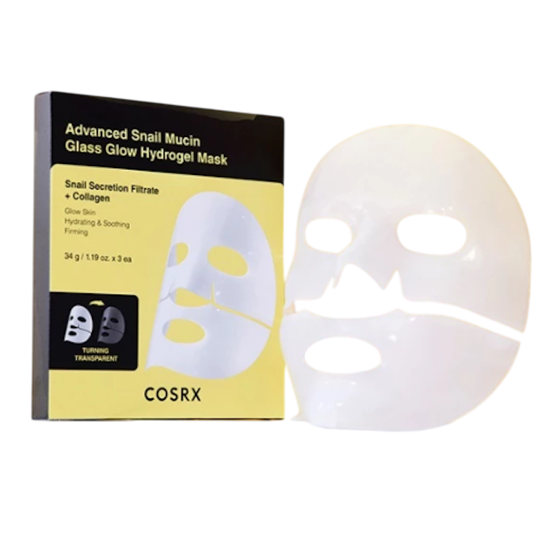 Advanced Snail Mucin Glass Glow Hydrogel Masker 1