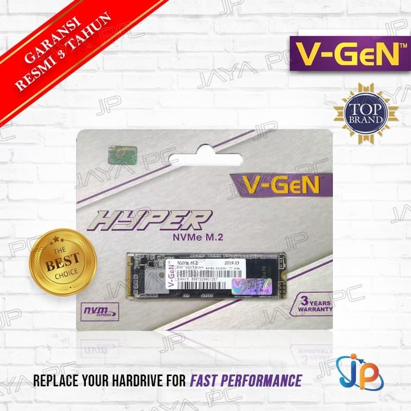  V-Gen SSD Hyper M.2 Pcie Gen3 Nvme 2280 256GB
