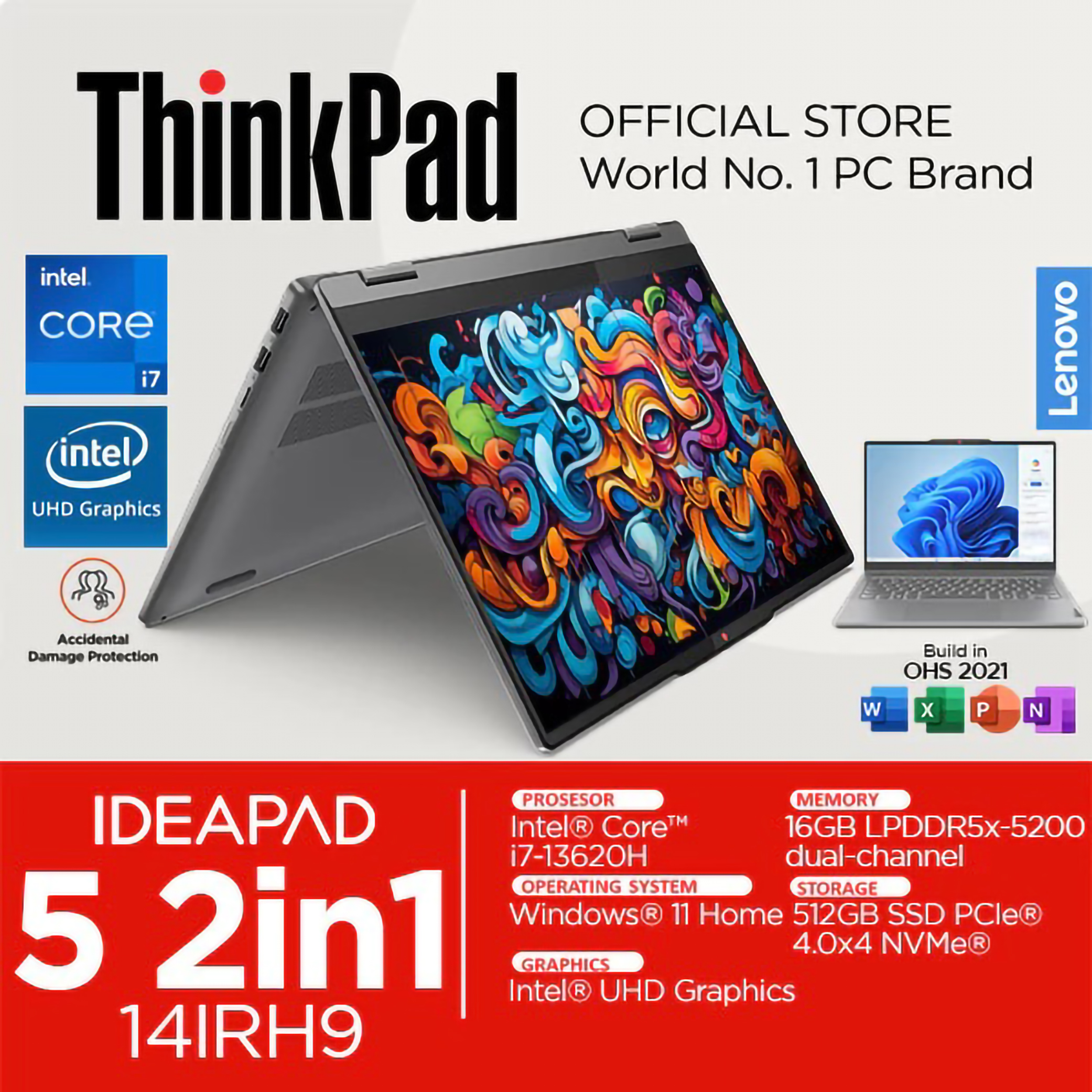 Lenovo Lenovo IdeaPad 5 2in1 14IRH9