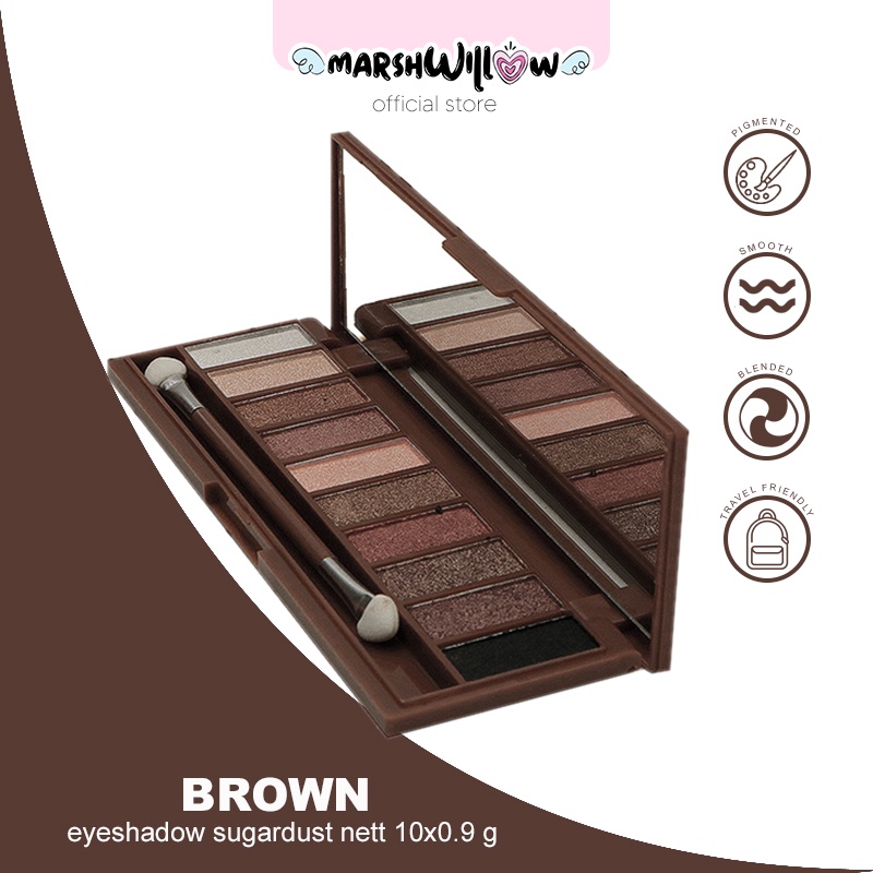 Marshwillow Eyeshadow Sugar Dust Brown