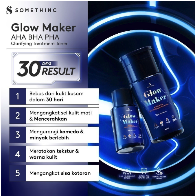 SOMETHINC GLOW MAKER AHA BHA PHA Clarifying Treatment Toner 3