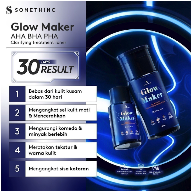 SOMETHINC GLOW MAKER AHA BHA PHA Clarifying Treatment Toner 3