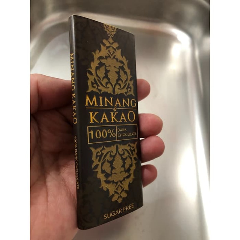 Minang Kakao 100% Dark Chocolate
