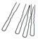 null Hair Pin U 1