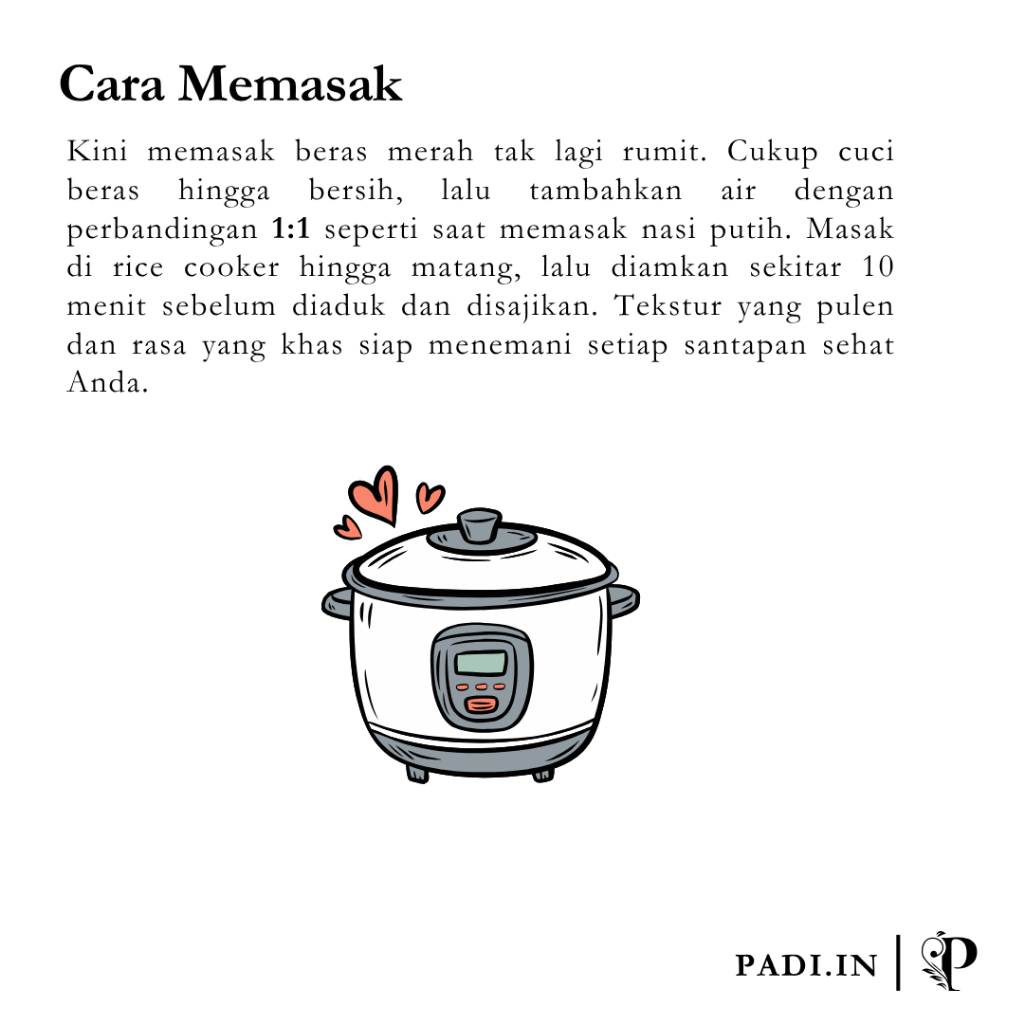  Padi.in Beras Merah Pulen
