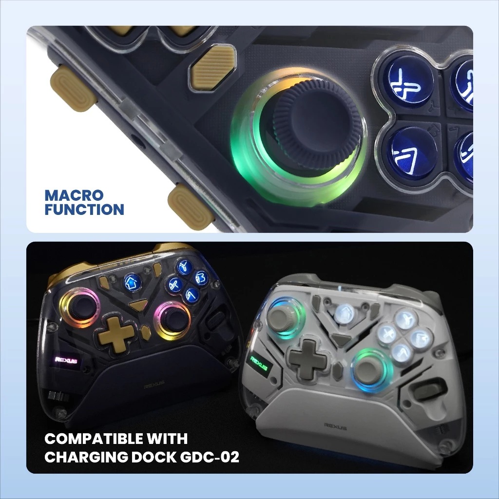 Rexus Indonesia Rexus Gladius Multiplatform Gamepad GX500