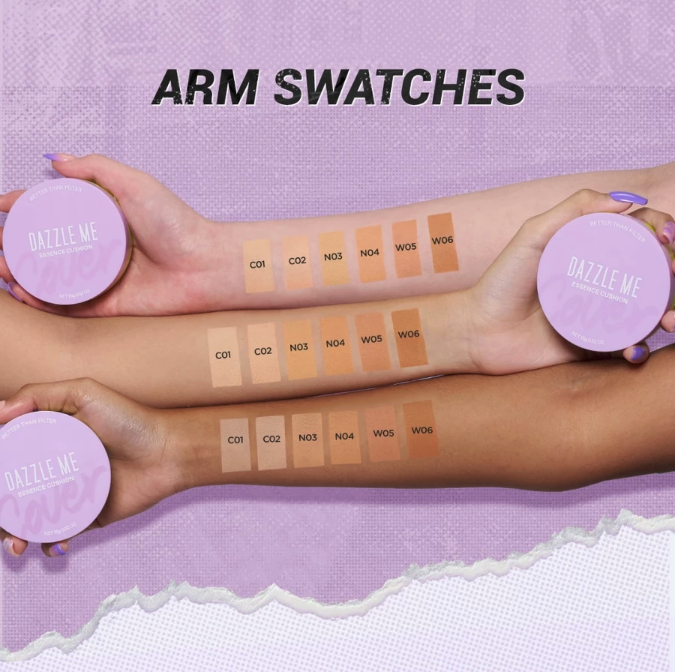 HEBE Beauty Style DAZZLE ME Better Than Filter Maxnificent Essence Cushion Fair Porcelain