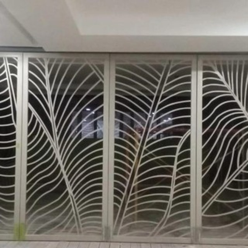 Pintu Garasi Laser Cutting 2