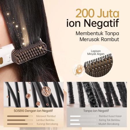 Century Technology Indonesia SOSEKI Prota Hair Straightener Cordless SSP-ZFS01ID