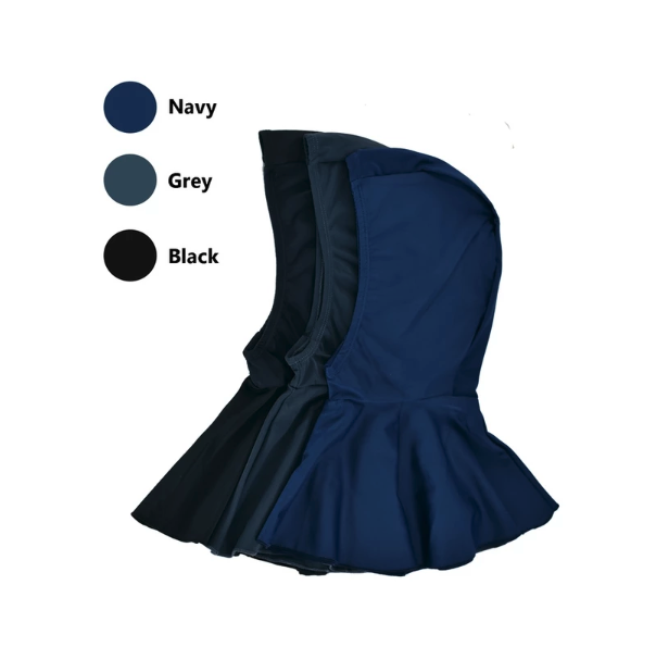 Silver Silver Topi Renang Kain Anak Muslim 17017