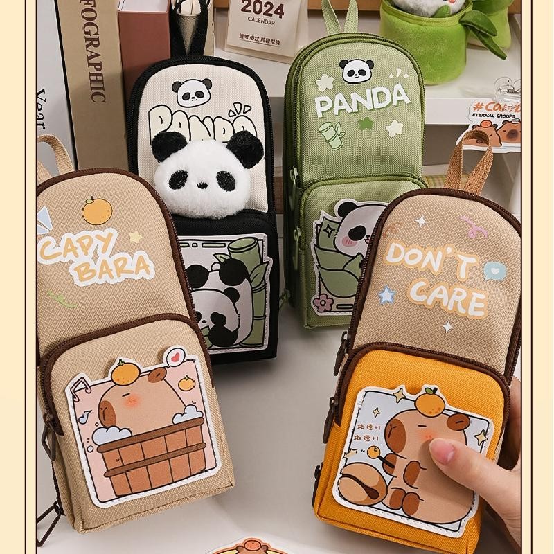  Kotak Pensil Sekolah Anak Perempuan 6 Ruang 