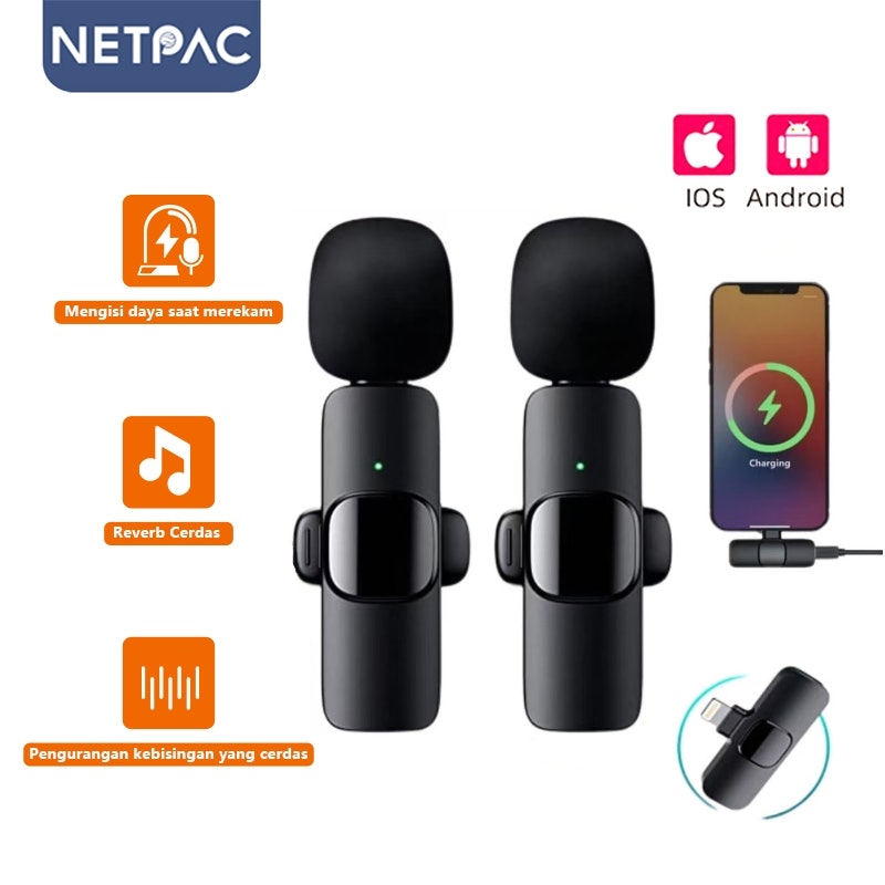 NETPAC Mic Wireless Clip On K8