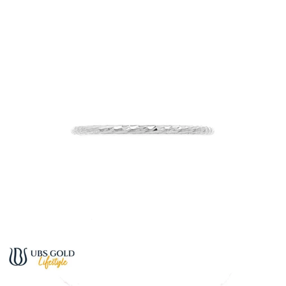 Untung Bersama Sejahtera UBS Cincin Emas White Gold ACP0646W