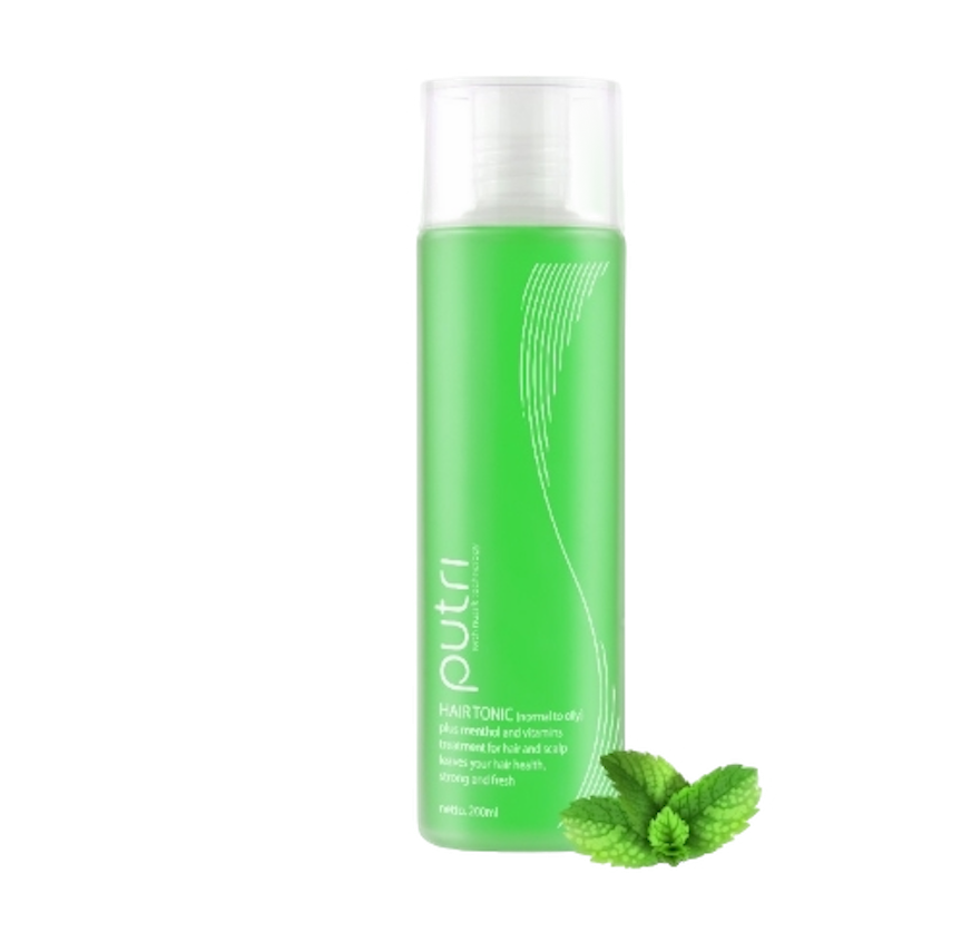 Putri ｜ Hair Tonic Menthol with Nusilk Technology