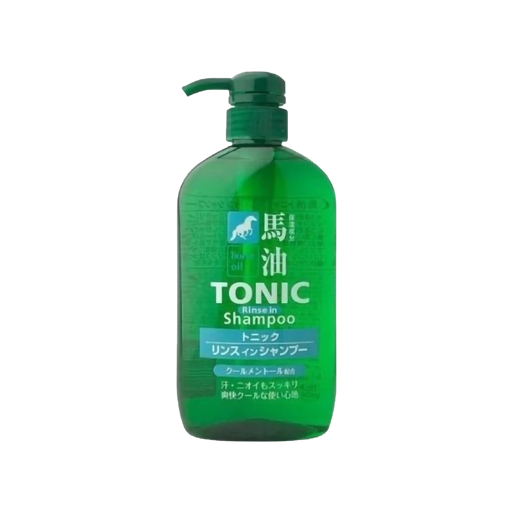 Kumano Yushi Horse Oil Tonic Rinse In Shampoo  1