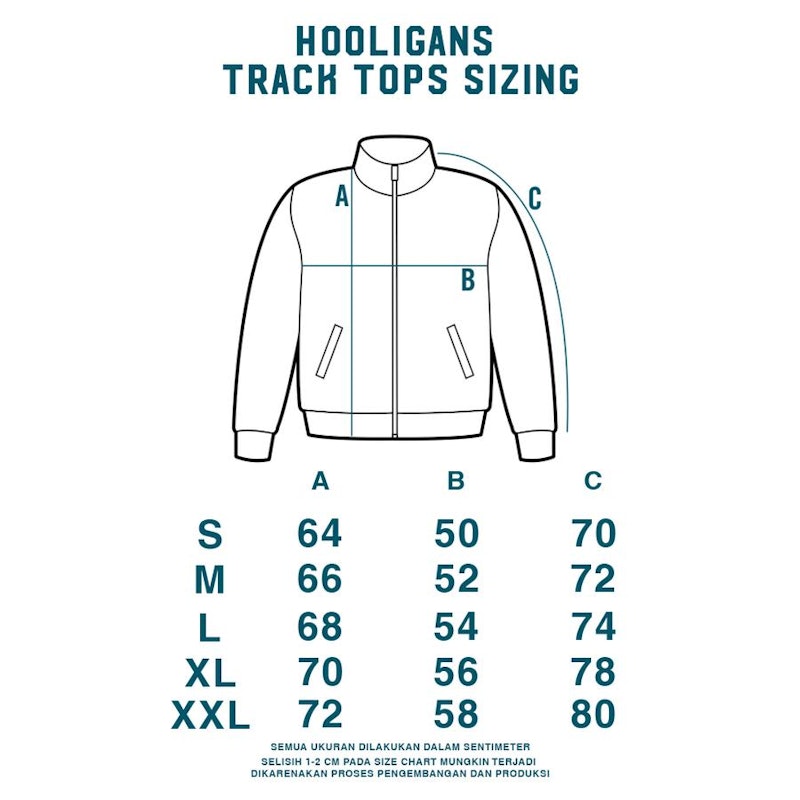 HOOLIGANS® Jacket Tracktop Marcos Teal Brown 5
