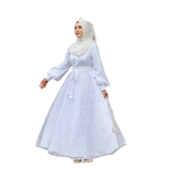 Anggun Wedding Dress Full Brokat