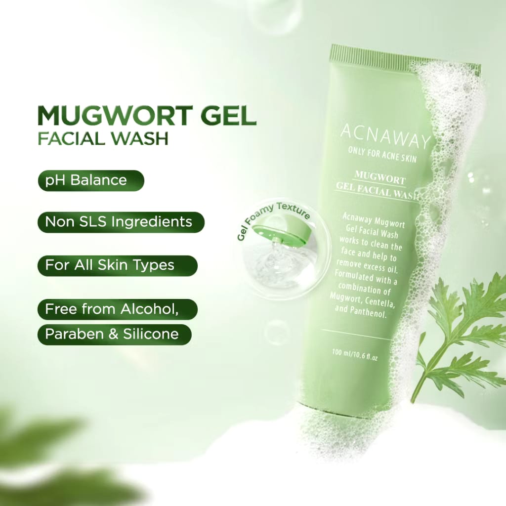 Acnaway Mugwort Gel Facial Wash 2