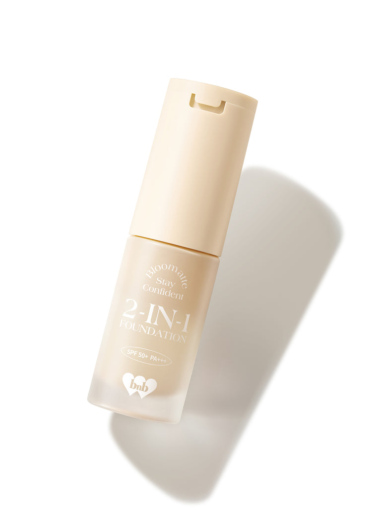 Barenbliss ｜ Bloomatte Stay Confident 2 in 1 Foundation LW2 Custard