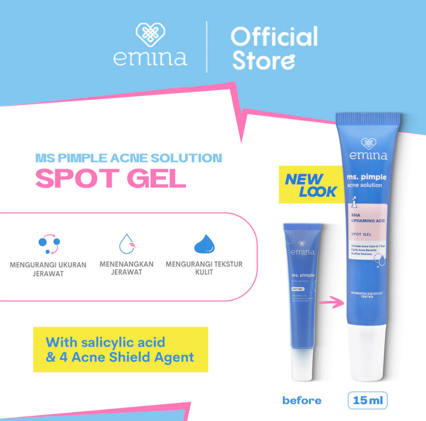 Paragon Technology and Innovation Emina Ms. Pimple Acne Solution Spot Gel 