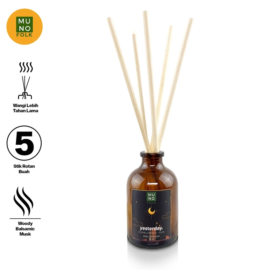Kreasi Bumi Arkananta MUNO Folk Reed Diffuser Yesterday