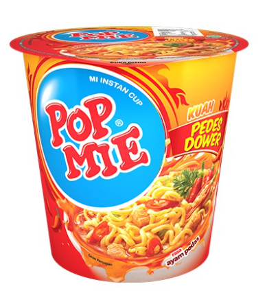 Pop Mie Kuah Pedes Dower