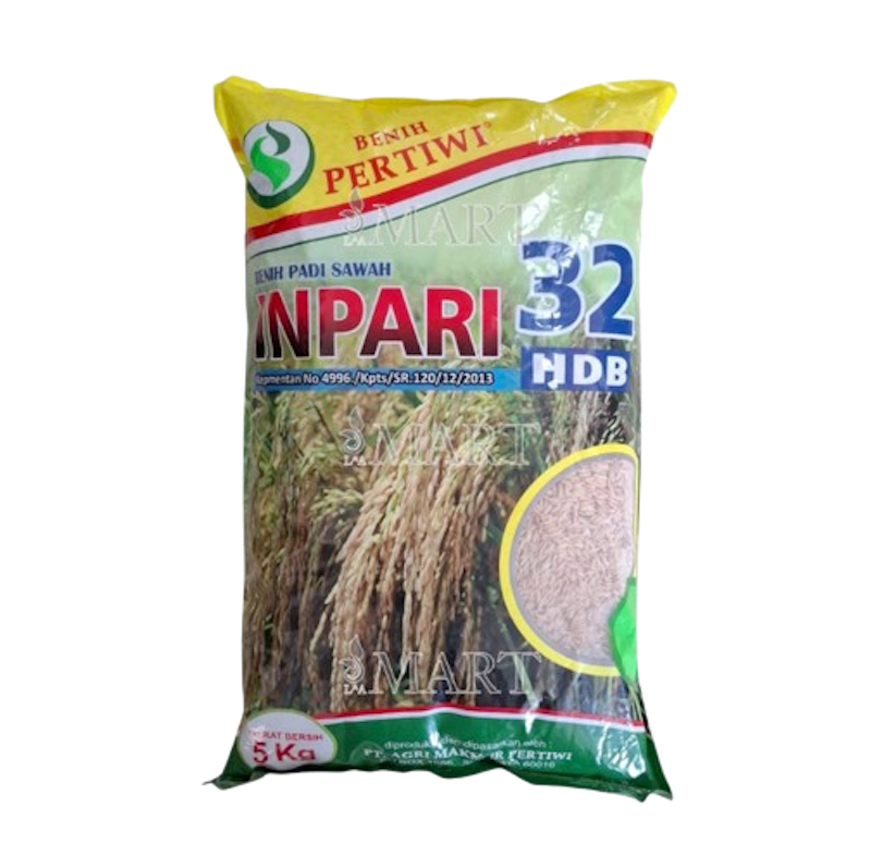 Benih Pertiwi Benih Padi Sawah Inpari 32 HDB 5 Kg 1