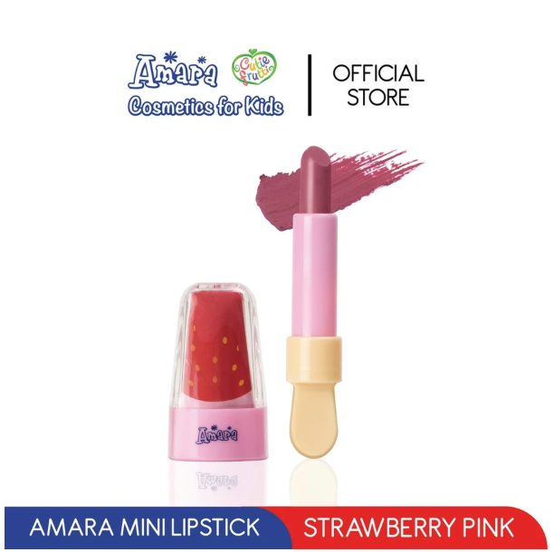 Gloria Origita Cosmetics Amara Kids Mini Lipstick Strawberry Pink