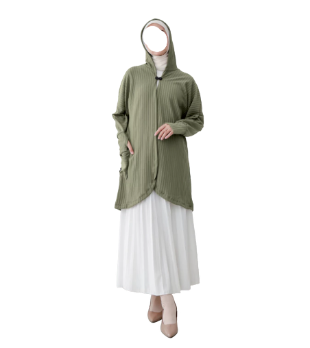 Hijacket Indonesia Raya Hijacket Sylvania Cardigan Hijaber
