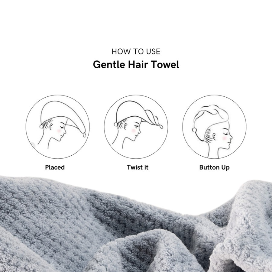  Everlaskin Gentle Hair Towel