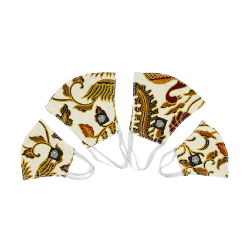 Masker Family Motif Batik 4