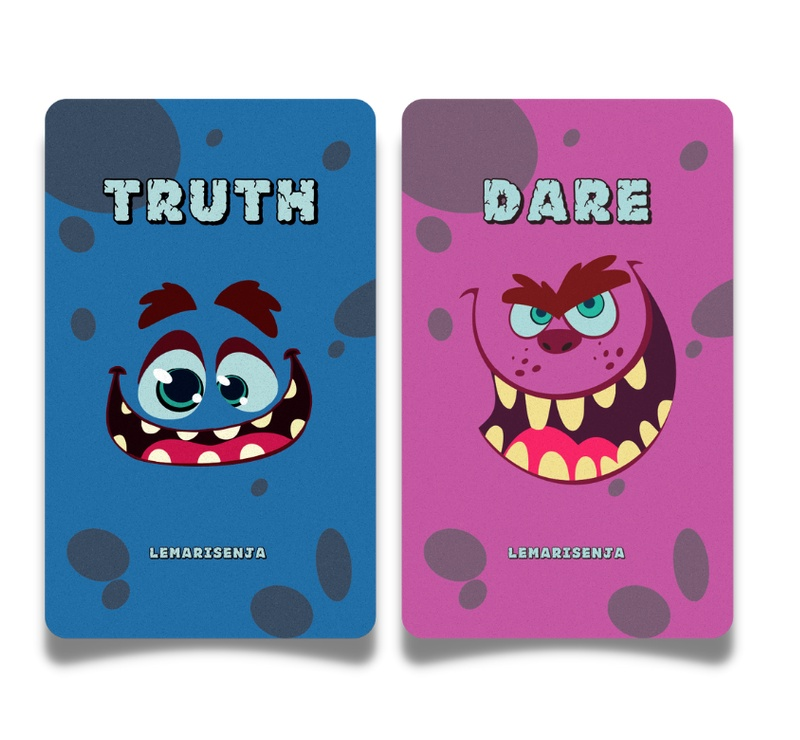 Kartu permainan Truth or Dare Edisi 3 - Monster Wine