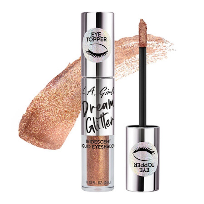 LA Girl Dream Glitter Liquid Eyeshadow Rose Gold 1