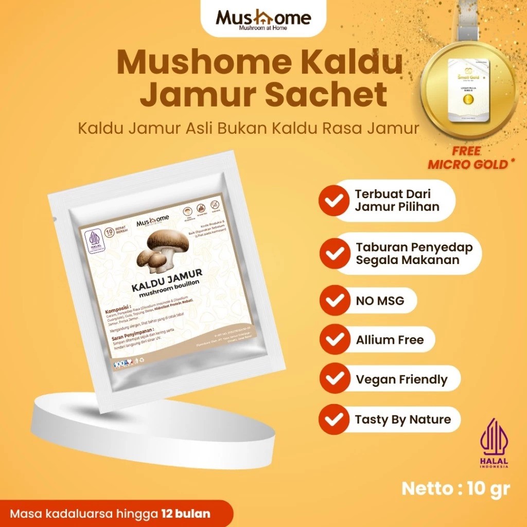 Mushome Kaldu Jamur 10 gram