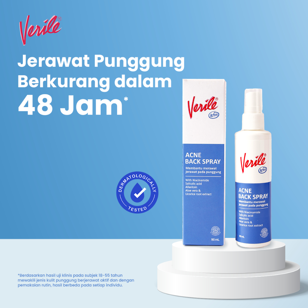 Medikon Prima Laboratories Verile® Acne Back Spray