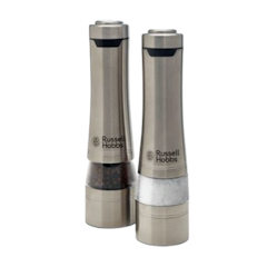 Salt & Pepper Mills - Brushed Stainless Steel