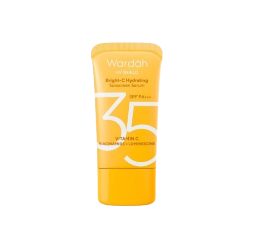 Wardah ｜ UV Shield Bright-C Hydrating Sunscreen Serum SPF 35 PA+++