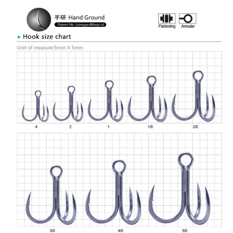 BKK Treble Hook Raptor-Z 3