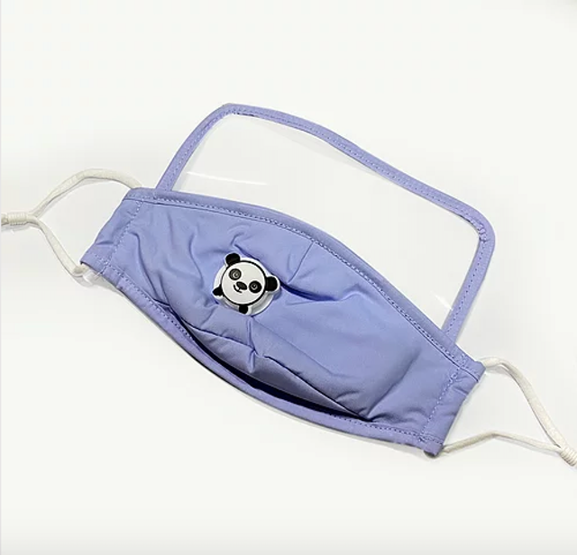 Masker Anak Bahan Cotton dengan Eye shield 4