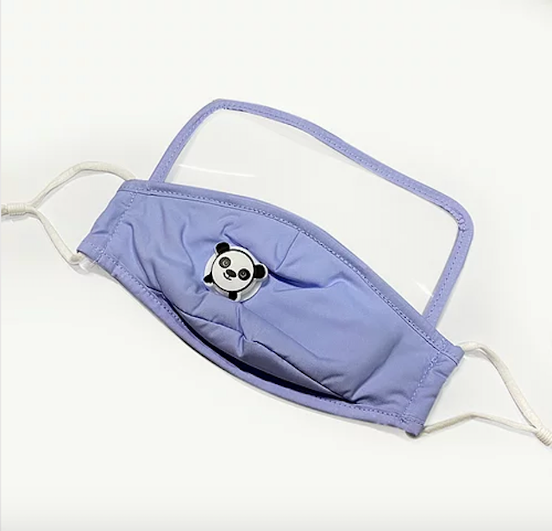 Masker Anak Bahan Cotton dengan Eye shield 4
