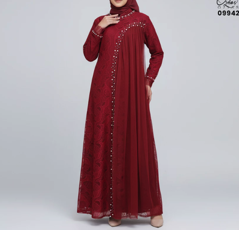 Ozias Gamis Brokat Inaya Fiora 5
