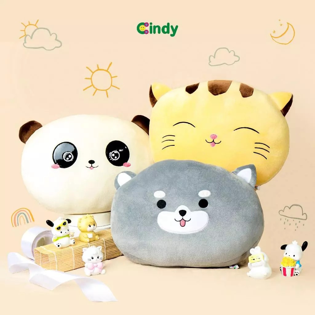  CINDY Bantal Karakter Animal