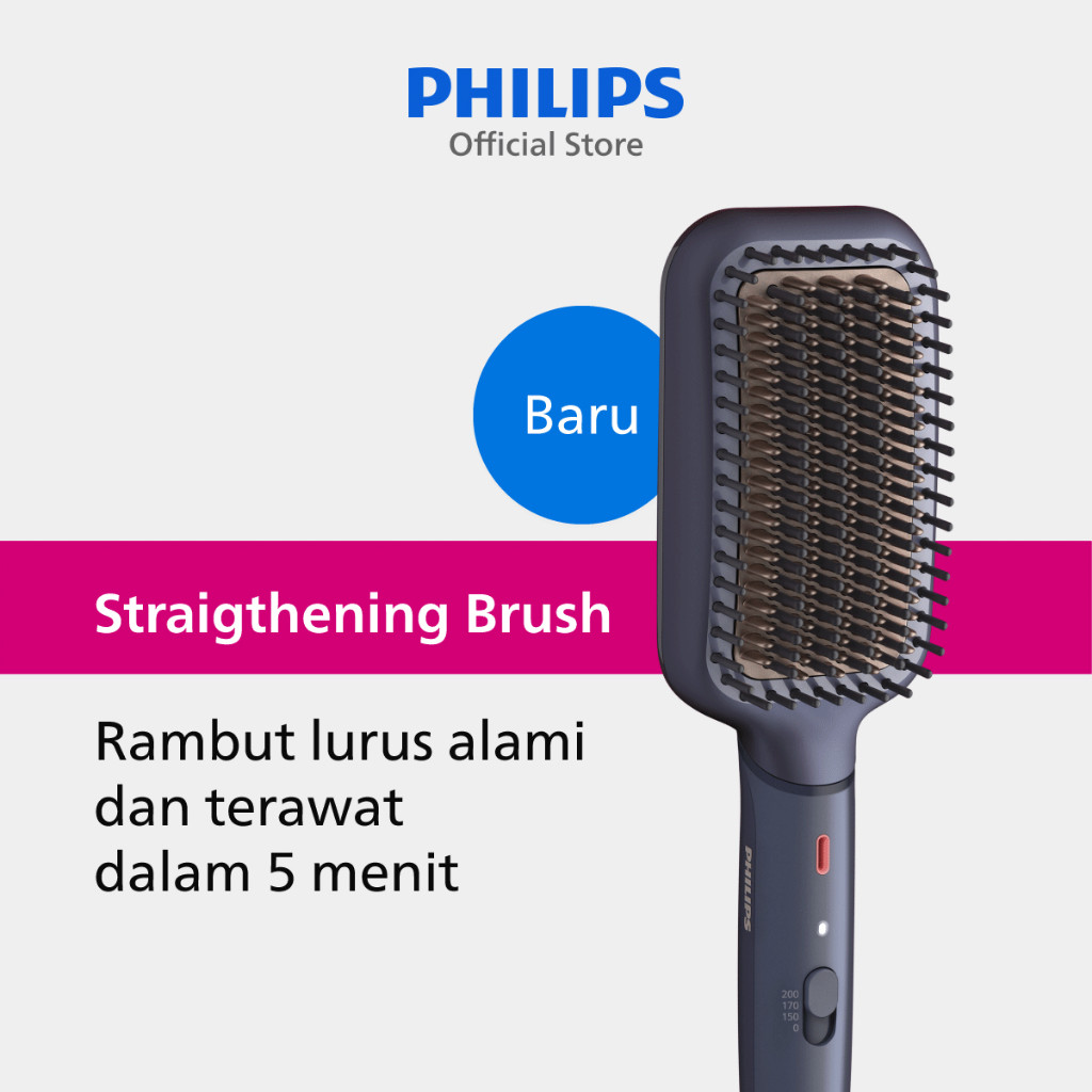 Philips Electronic Philips Heated Straightening Brush BHH885/00