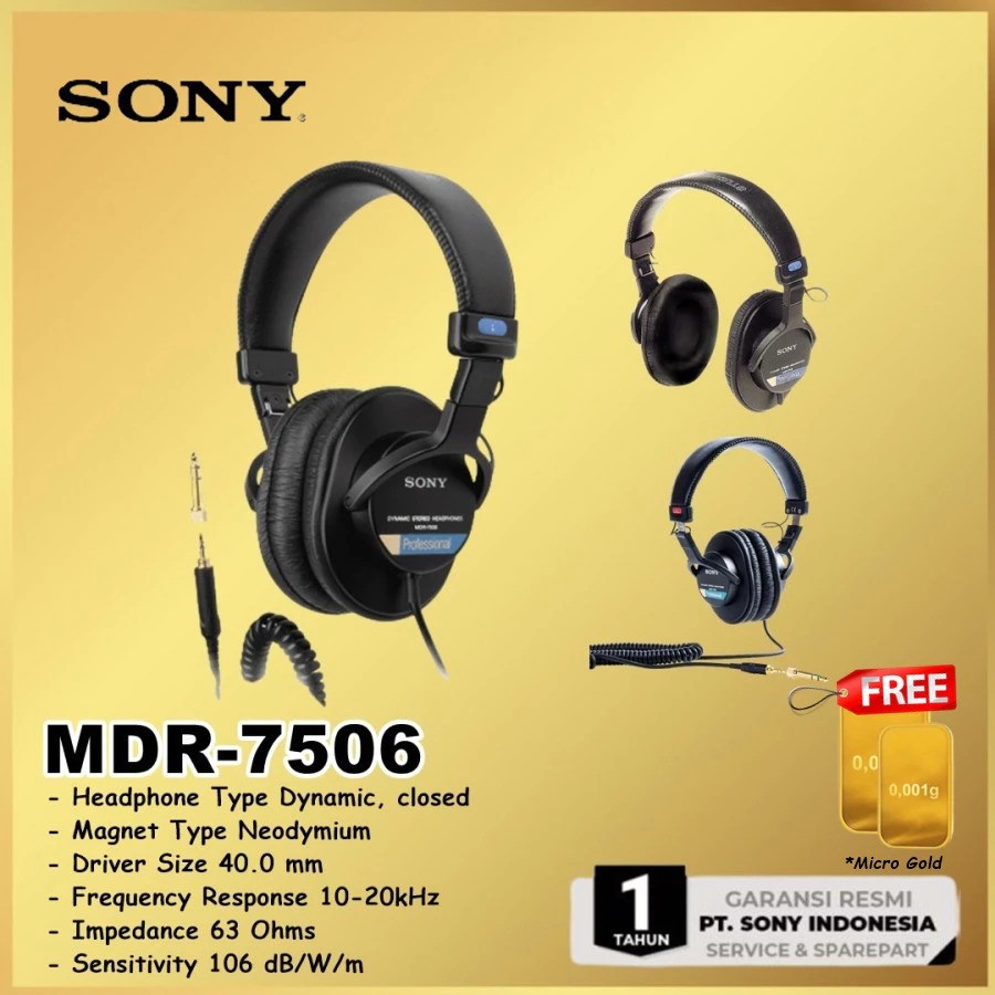 Sony Group Corporation Sony Headphones MDR-7506