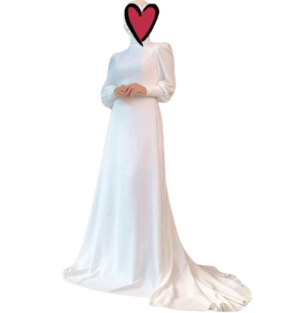  Gaun Pengantin Muslim Longdress Kekinian