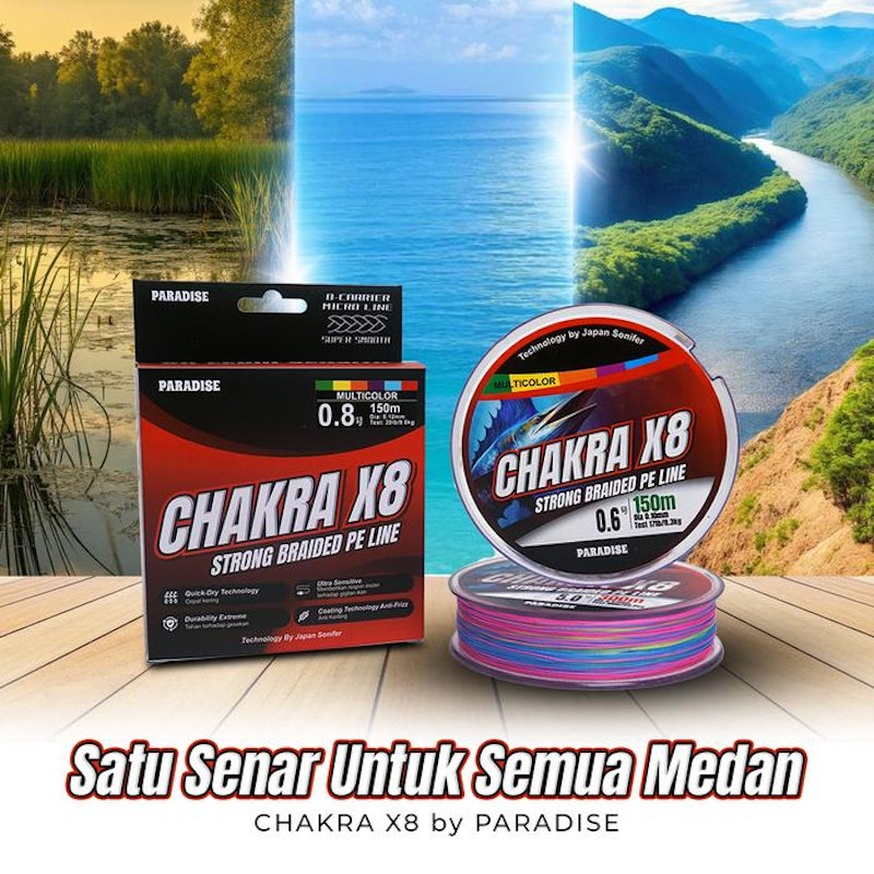 Chakra X8 Strong Braided PE Line 5