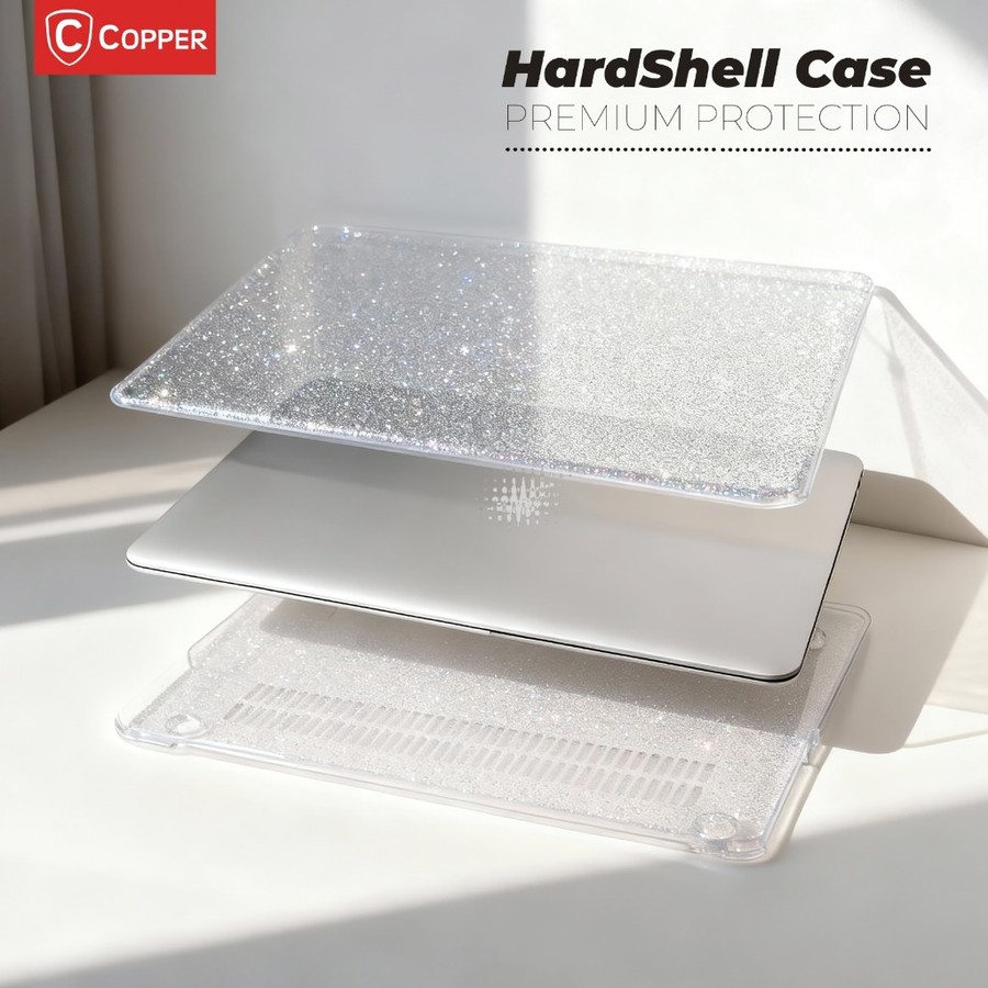 Copper Hard Shell Glitter Case