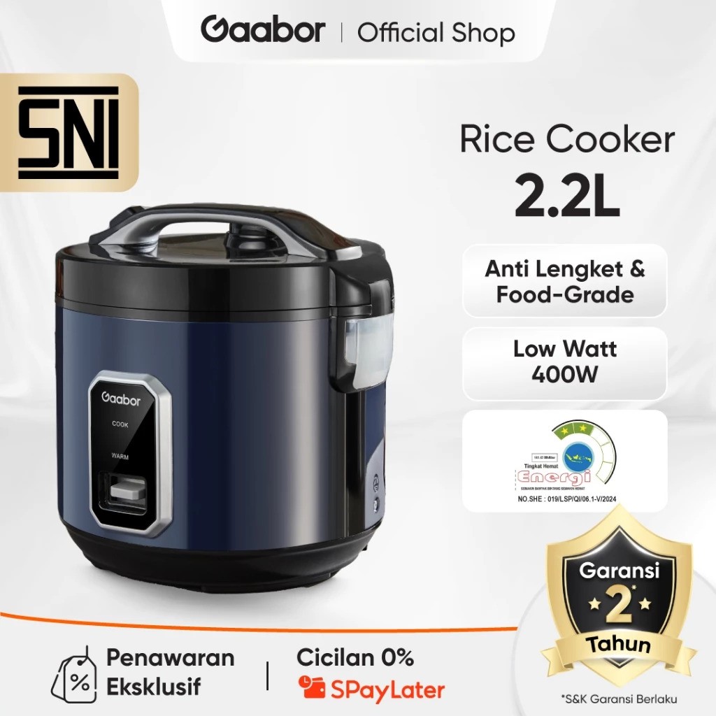 Gaabor Rice Cooker RC50M-BE01A